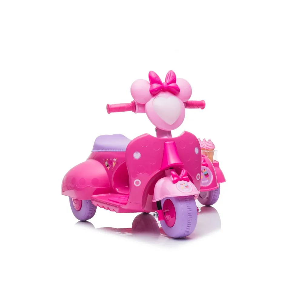 Skuter Lodziarnia Trójkołowy JT5258 Różowy