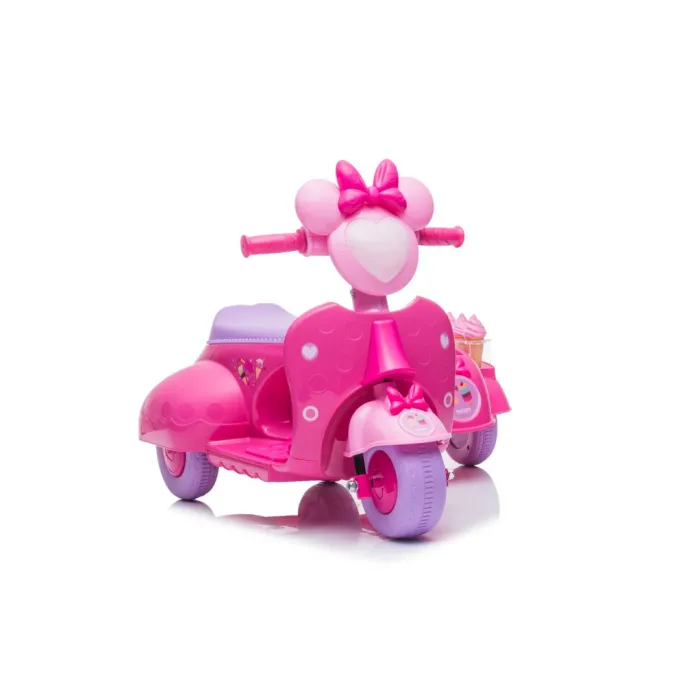 Skuter Lodziarnia Trójkołowy JT5258 Różowy