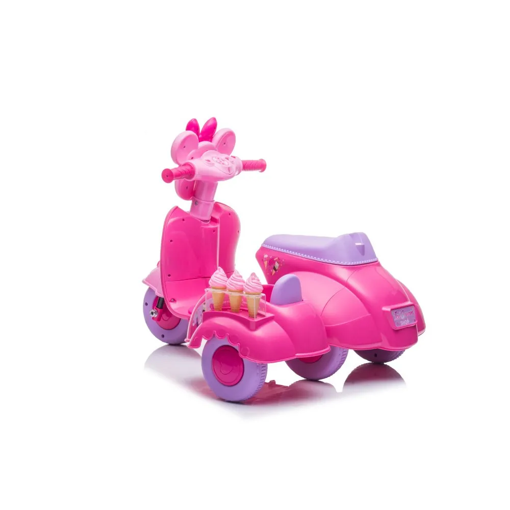 Skuter Lodziarnia Trójkołowy JT5258 Różowy