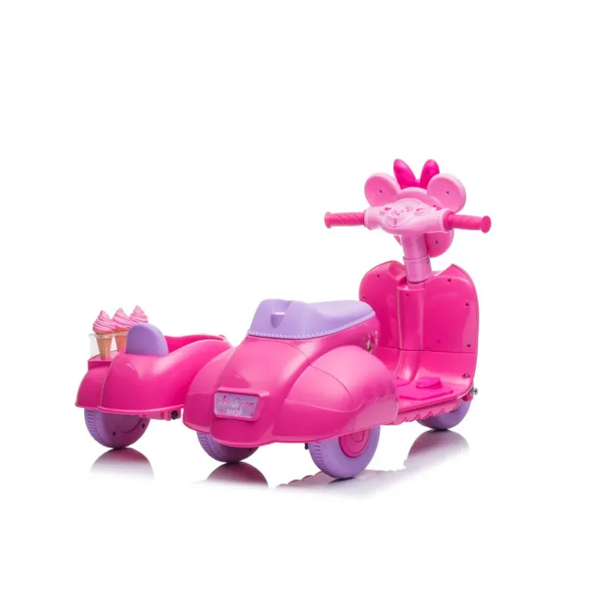 Skuter Lodziarnia Trójkołowy JT5258 Różowy