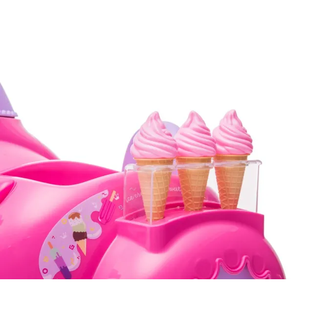 Skuter Lodziarnia Trójkołowy JT5258 Różowy