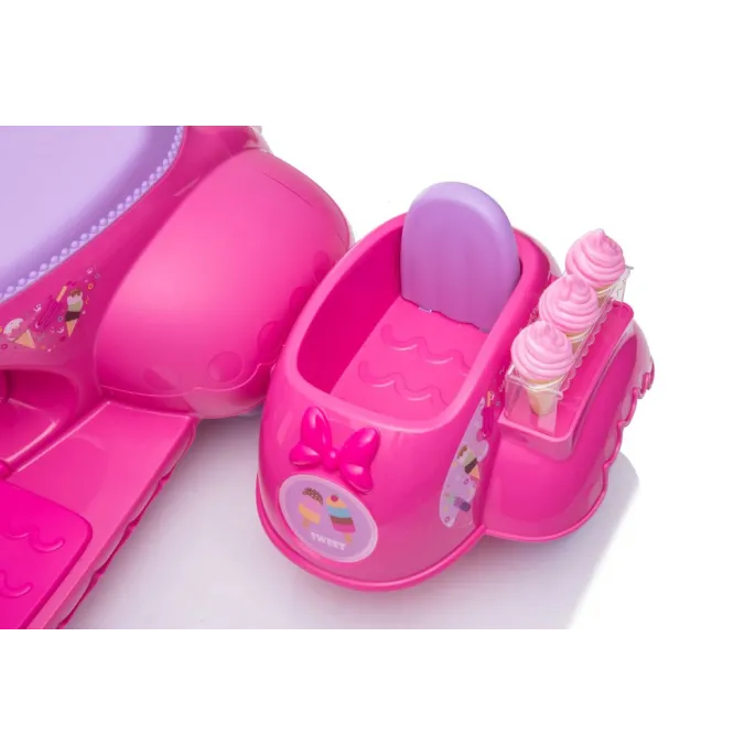 Skuter Lodziarnia Trójkołowy JT5258 Różowy