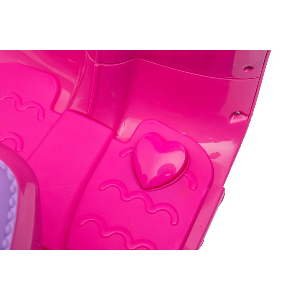 Skuter Lodziarnia Trójkołowy JT5258 Różowy