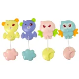 Uniwersalne mocowanie karuzeli do większości łóżeczek dziecięcych