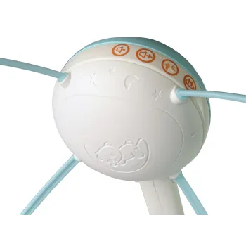 Karuzela do łóżeczka z praktycznym pilotem do sterowania