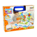 Kreatywna Mozaika Układanka 4w1 Wkrętarka 237 Elementów