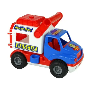 Samochód Ratowniczy Auto ConsTruck Niebiesko Biały Polesie 41937