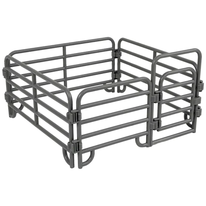 Figurki rolnika oraz szarych osiołków do kolekcjonowania i zabawy