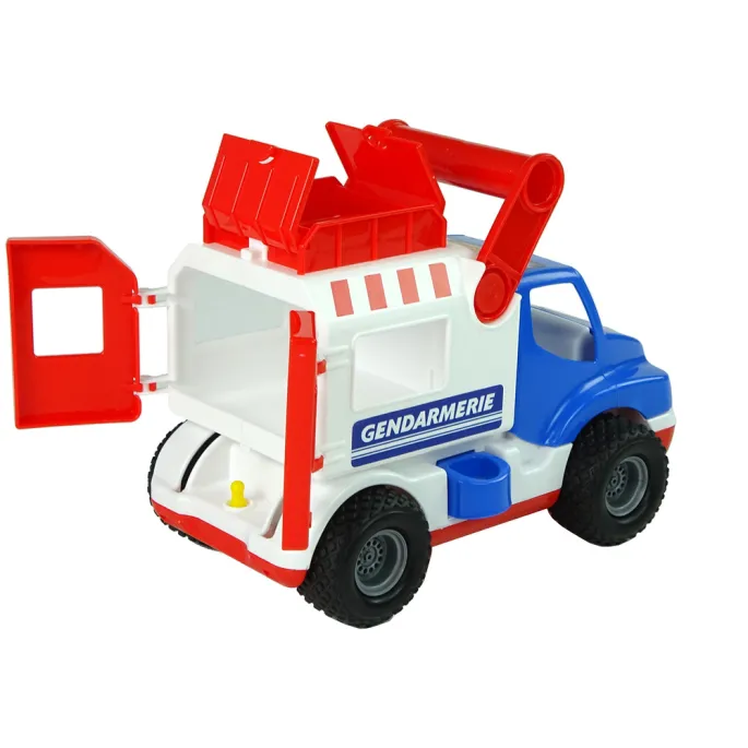 Auto służb specjalnych ConsTruck do zabawy, idealne na prezent dla malucha