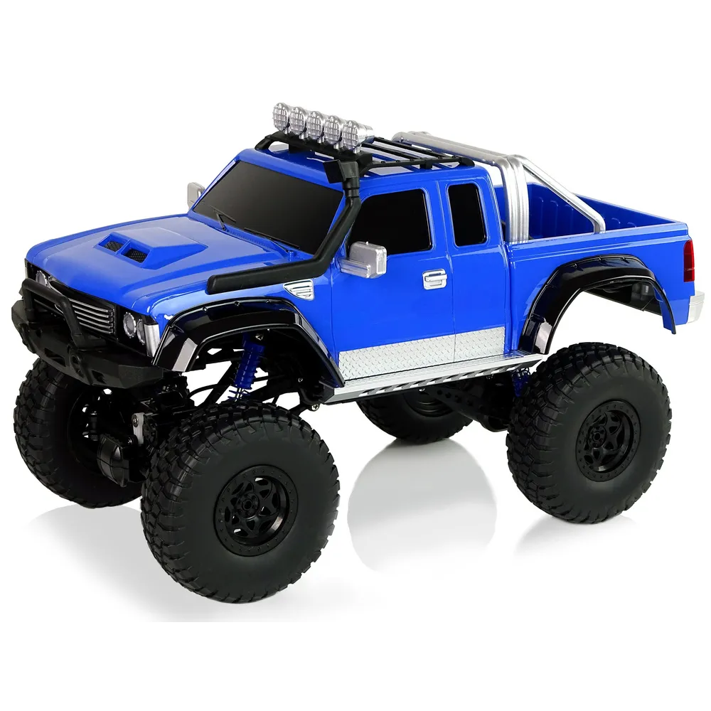 Zbliżenie na szerokie opony modelu Climbing Car 1:8 Off-Road