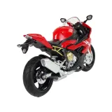 Zabawka motocykl BMW S1000RR czerwony w ozdobnym opakowaniu z witrynką
