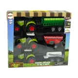 Bezpieczny zestaw maszyn rolniczych dla dzieci powyżej 3 lat z funkcjami dźwiękowymi