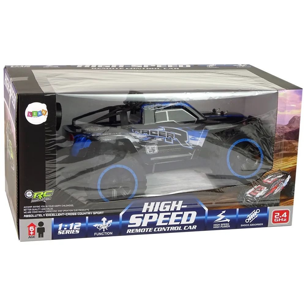 Auto R/C terenowe z amortyzatorami do wspólnej zabawy na zewnątrz