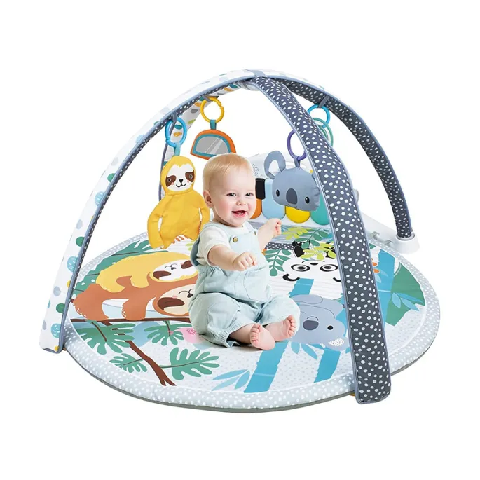 Interaktywna mata dla niemowlaka, rozwijająca zmysły i motorykę