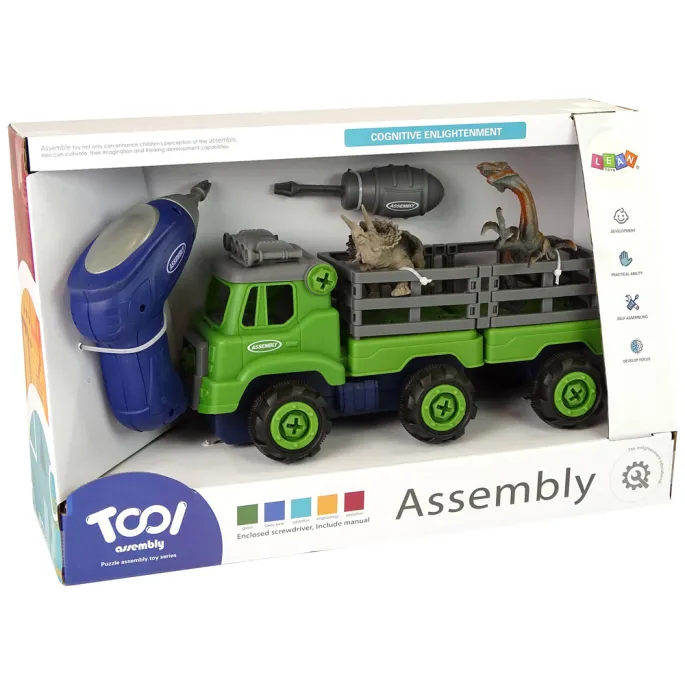 Bezpieczna zabawka edukacyjna z figurkami i narzędziami dla dzieci