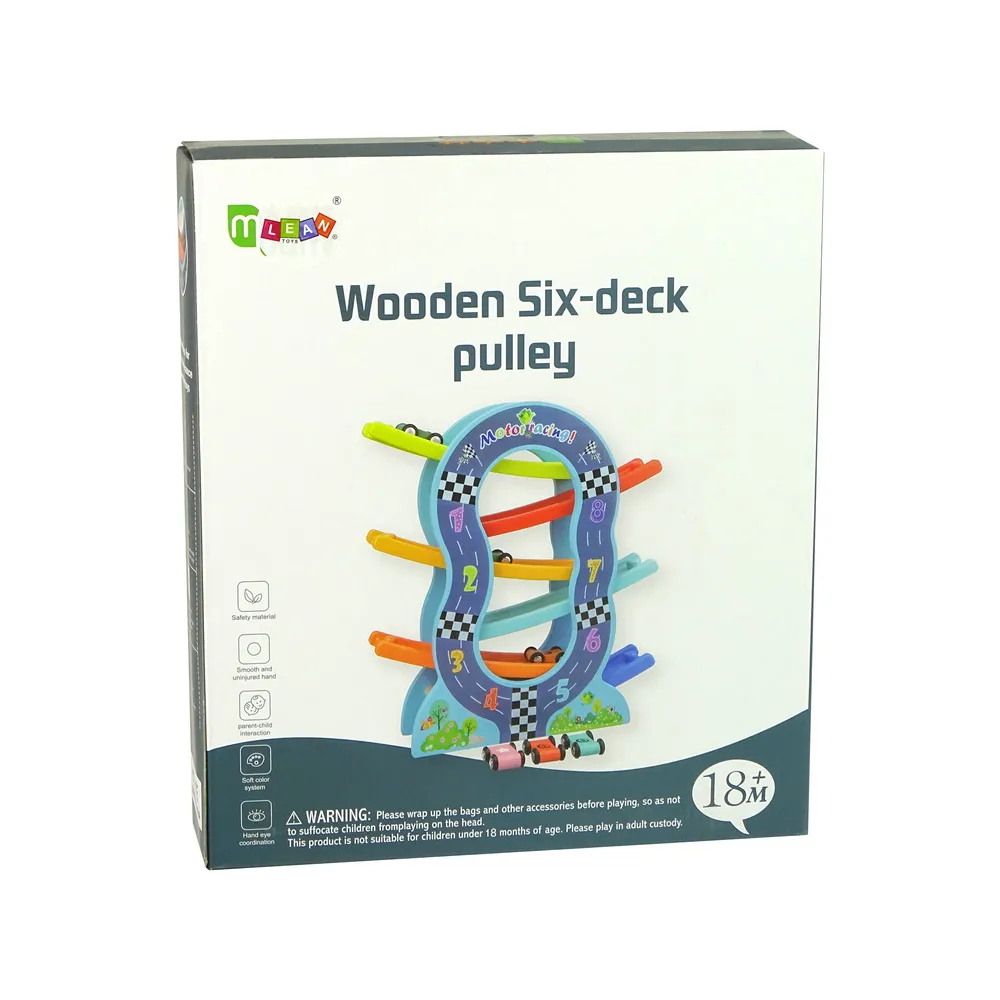 Kolorowa zjeżdżalnia do nauki liczenia dla najmłodszych