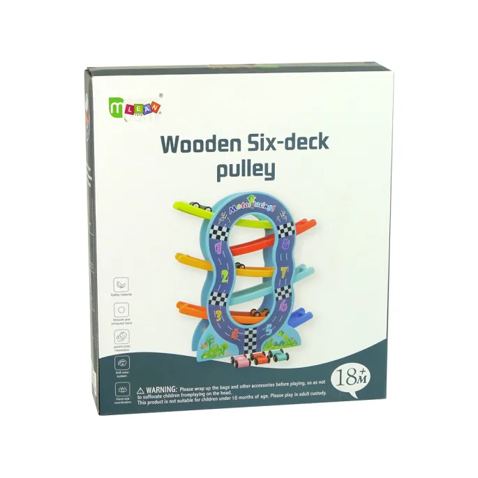 Kolorowa zjeżdżalnia do nauki liczenia dla najmłodszych