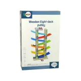 edukacyjna zjeżdżalnia samochodowa 8 poziomów dla najmłodszych