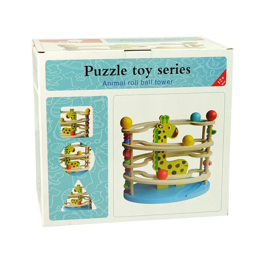 Zjeżdżalnia piłeczek żyrafa jako pomysł na prezent dla dziecka