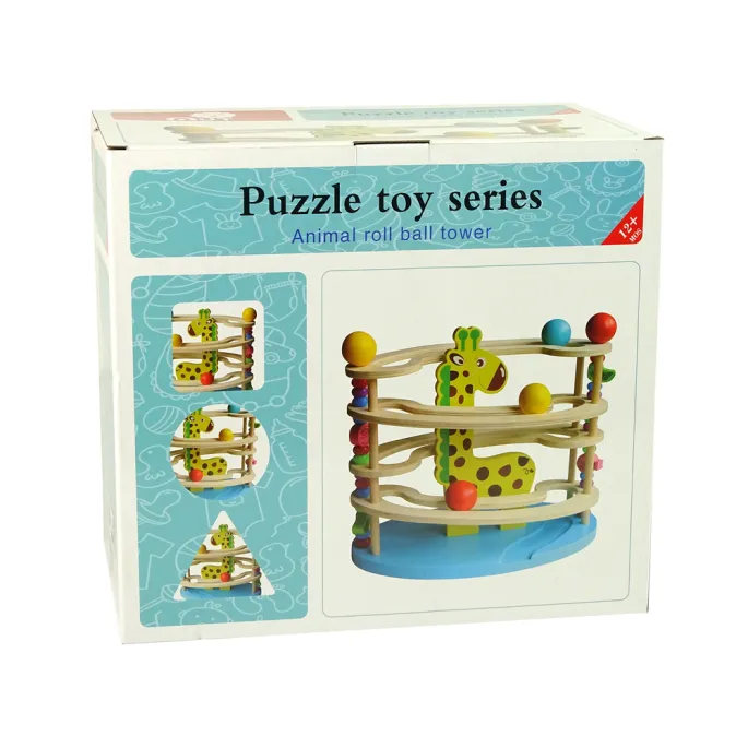 Zjeżdżalnia piłeczek żyrafa jako pomysł na prezent dla dziecka