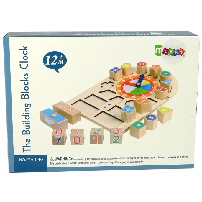 Bezpieczna zabawka drewniana rozwijająca umiejętności manualne u dzieci