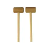 Kolorowy autobus policyjny z ludzikami do wbijania młotkiem