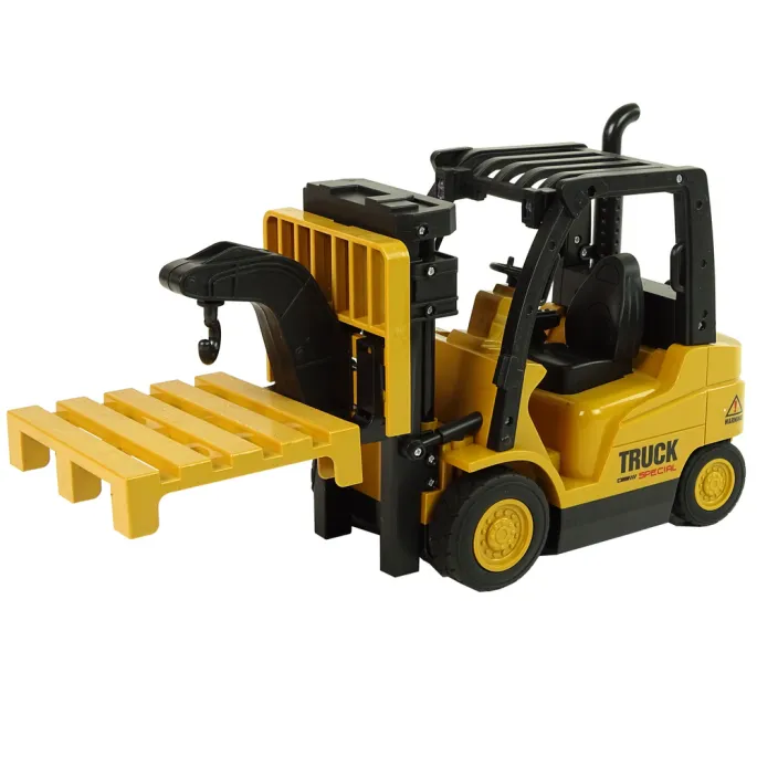 Wózek widłowy na akumulator do zabawy w magazyn