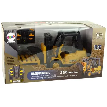 Pilot do sterowania wózkiem widłowym dla dzieci