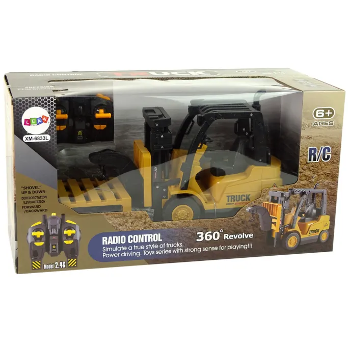 Pilot do sterowania wózkiem widłowym dla dzieci