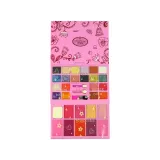 Kosmetyki dziecięce z cieniami, różami i szminkami w prezentowym opakowaniu