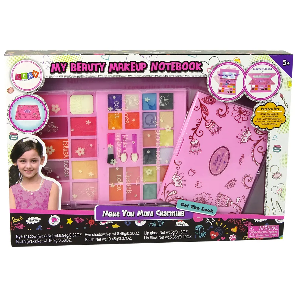 Rozkładana paletka makijażowa dla dziewczynek – pomysł na kreatywną zabawę