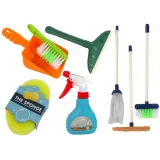 Zabawka edukacyjna Cleaning Set 11w1 – akcesoria sprzątające dla maluchów