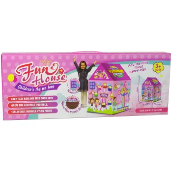 Namiot do zabaw w domu i ogrodzie dla dzieci powyżej 3 lat