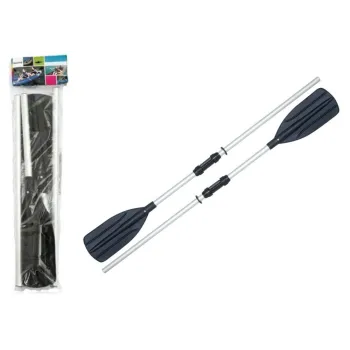 Wiosła aluminiowe Bestway 145 cm na tle jeziora