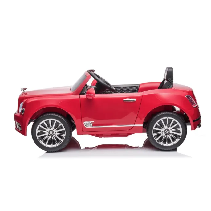 Luksusowe auto dziecięce Bentley Mulsanne w czerwonym lakierze