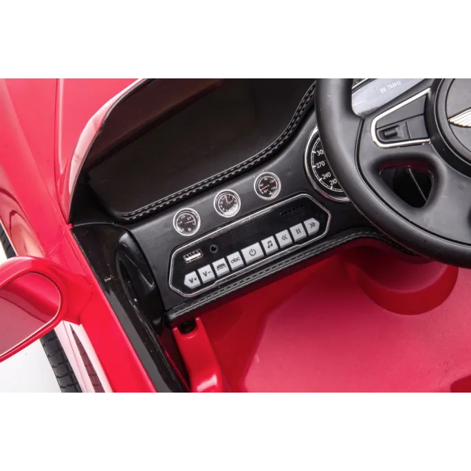 Samochód dziecięcy Bentley Mulsanne na akumulator na spacerze