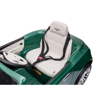 Dziecięcy samochodzik zielony Bentley Mulsanne, nowoczesny design