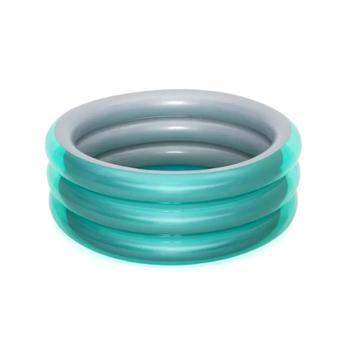 Wytrzymały basen dziecięcy z trzema komorami