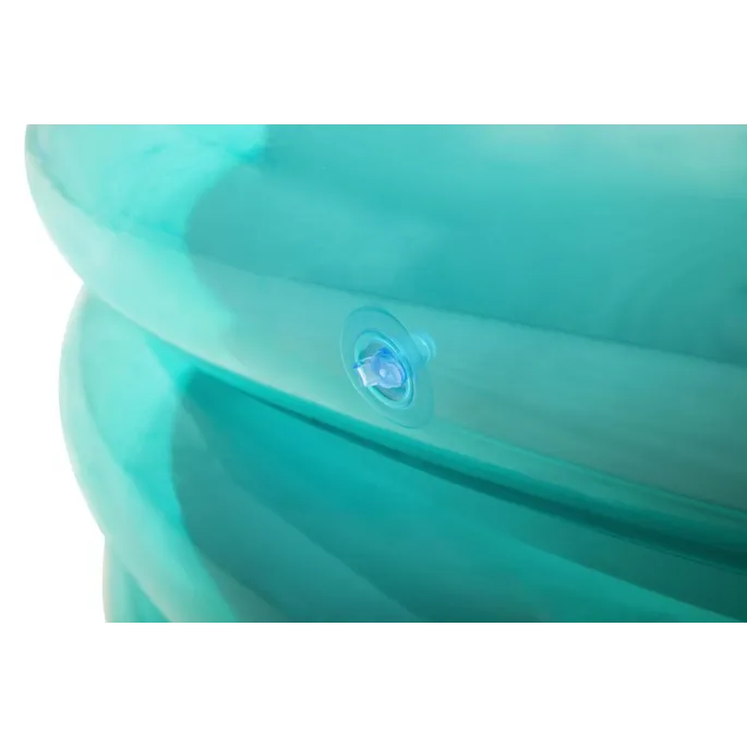 Basen ogrodowy Bestway z przezroczystymi bokami podczas słonecznego dnia