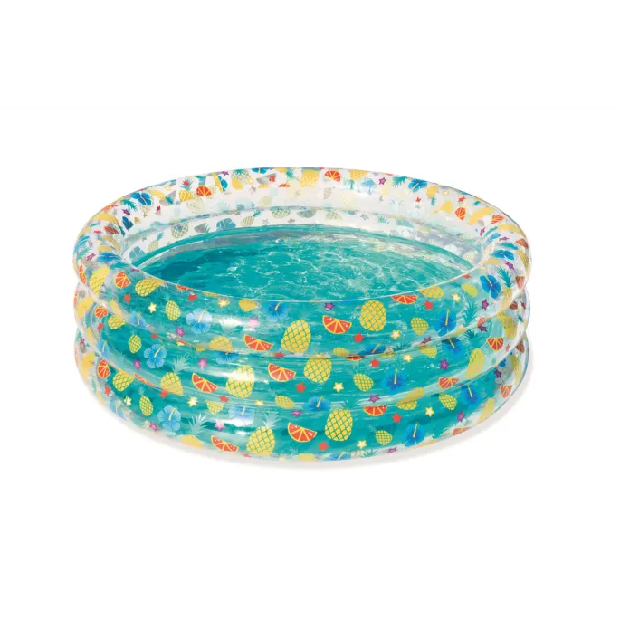 Kolorowy basen ogrodowy Bestway z motywem owoców