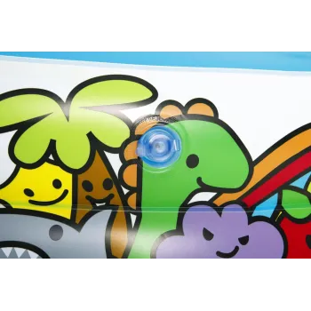 Basen dmuchany o ciekawych kolorach i wygodnych ściankach Bestway