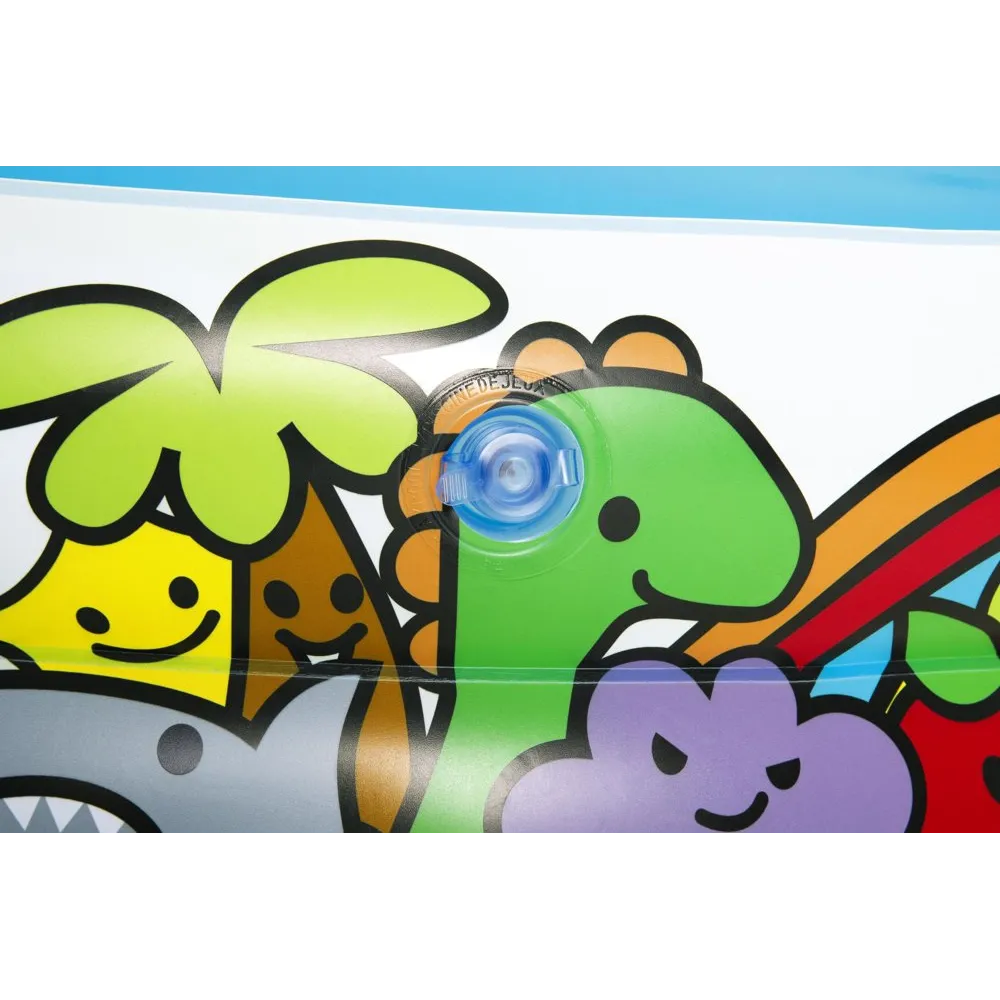 Basen dmuchany o ciekawych kolorach i wygodnych ściankach Bestway