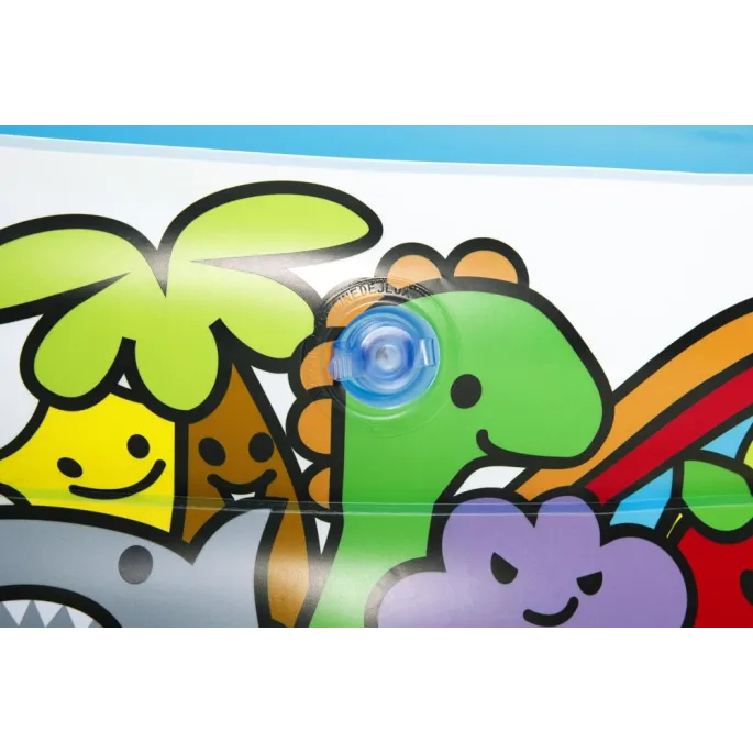 Basen dmuchany o ciekawych kolorach i wygodnych ściankach Bestway