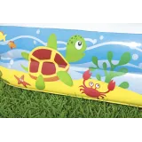 Dziecięcy basen dmuchany z daszkiem chroniącym przed słońcem