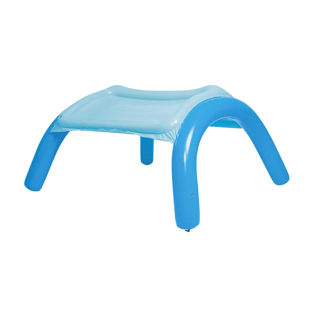 Basen dla dzieci 140x140x114 cm z odpinanym daszkiem przeciwsłonecznym