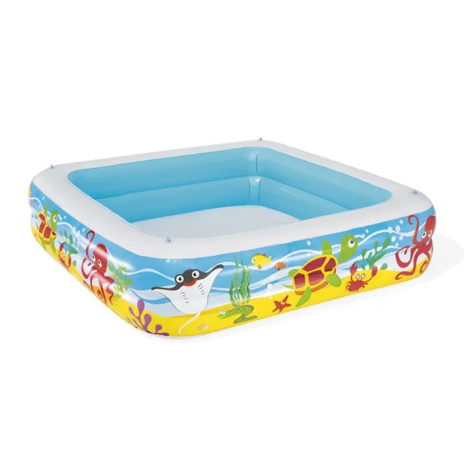 Basen dmuchany z bezpiecznym, miękkim dnem dla małych dzieci