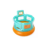 Bezpieczna dmuchana trampolina z piłeczkami dla najmłodszych