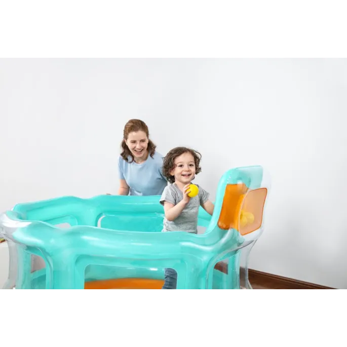 Bezpieczna trampolina winylowa dla maluchów do użytku na dworze