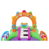 bezpieczna wodna zjeżdżalnia w dmuchanym placu zabaw Bestway