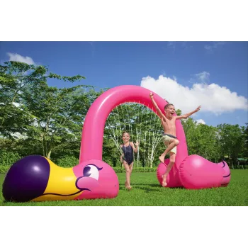 Kreatywny design flaminga Bestway 52382 przyciągający uwagę najmłodszych